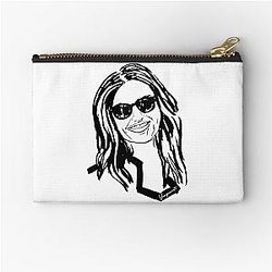 Portrait of Adriana Lima made with ink Pouch