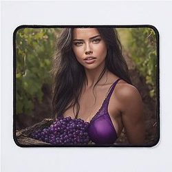 Adriana Lima in Vineyard Mousepad