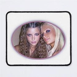 Paris Hilton Adriana Lima Mouse Pad