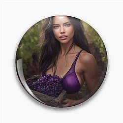 Adriana Lima at Vineyard Pin