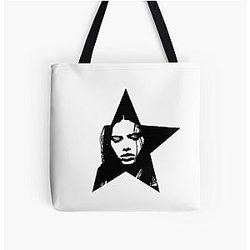 Adriana Lima Star Print Tote Bag