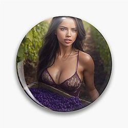 Adriana Lima in Vineyard Pin