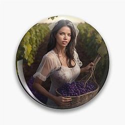 Adriana Lima in Vineyard Pin
