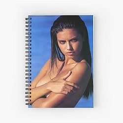Adriana Lima Spiral Notebook