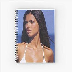 Adriana Lima Spiral Notebook