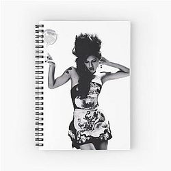 Adriana Lima Spiral Notebook