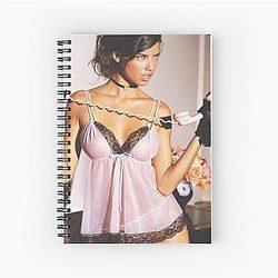 Adriana Lima Spiral Notebook