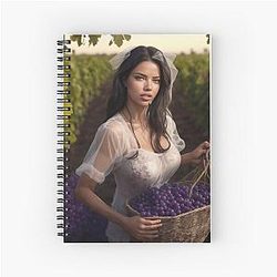 Adriana Lima in Vineyard Notebook