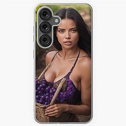 Adriana Lima in Vineyard Samsung Galaxy Soft Case