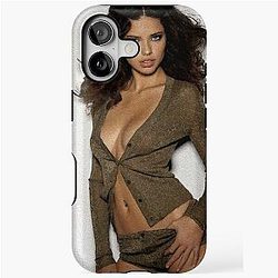 Adriana Lima Oil Paint Art iPhone Case
