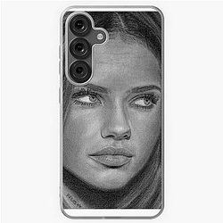 Adriana Lima Pencil Drawing Samsung Soft Case