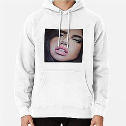 Adriana Lima Portrait Pullover Hoodie