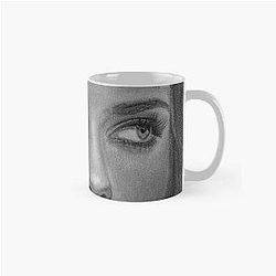 Adriana Lima Pencil Drawing Classic Mug