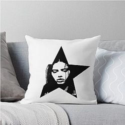 Adriana Lima Star Throw Pillow