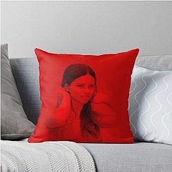 Adriana Lima Celebrity Throw Pillow