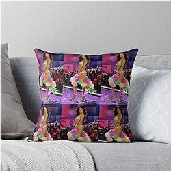 Adriana Lima Victoria's Secret 2005 Runway Throw Pillow
