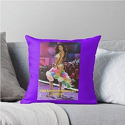 Adriana Lima vs Fashion Show 2005 Throw Pillow