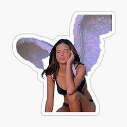 Adriana Lima Angel Sticker