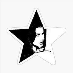 Adriana Lima star sticker