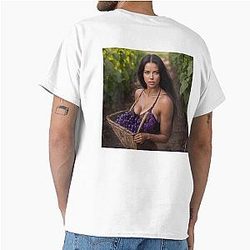 Adriana Lima in Vineyard Classic T-Shirt
