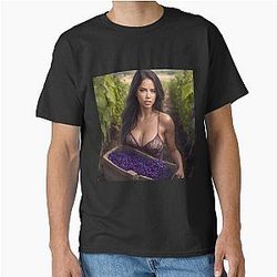 Adriana Lima in Vineyard Classic T-Shirt
