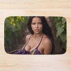 Adriana Lima in Vineyard Bath Mat
