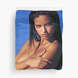 Adriana Lima Duvet Cover