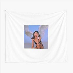 Adriana Lima Y2K Aesthetic Glitter Tapestry