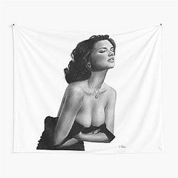 Adriana Lima Portrait Pencil Drawing