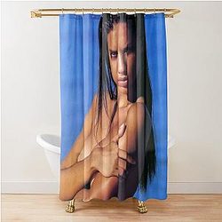 Adriana Lima Shower Curtain