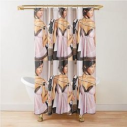 Adriana Lima Shower Curtain