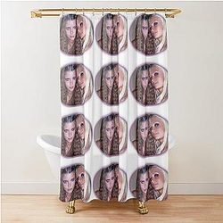 Paris Hilton Adriana Lima Shower Curtain