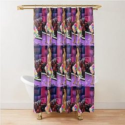 Adriana Lima Victoria's Secret Runway Shower Curtain