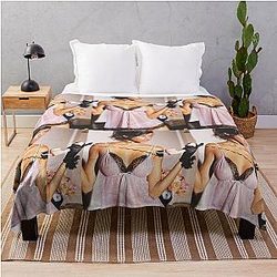 Adriana Lima Throw Blanket
