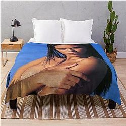 Adriana Lima Throw Blanket