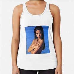 Adriana Lima Racerback Tank Top