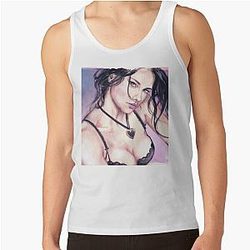 Adriana Lima Portrait Tank Top