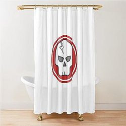 Yoko Littner Badge Advance Wars Logo T-Shirt, Design & stickers   Shower Curtain