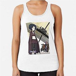 Advance Wars - Lash CO Portrait Racerback Tank Top