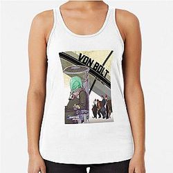 Advance Wars - Von Bolt CO Portrait Racerback Tank Top