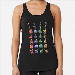 Advance Wars Unit sheet Racerback Tank Top