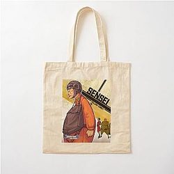 Advance Wars - Sensei CO Portrait Cotton Tote Bag