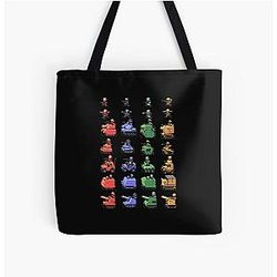Advance Wars Unit sheet All Over Print Tote Bag