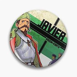 Advance Wars - Javier CO Portrait Pin