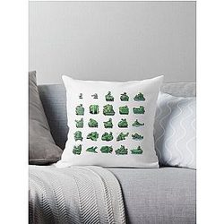 Advance Wars Green Earth Units Throw Pillow