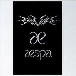 aespa Savage Logos Poster