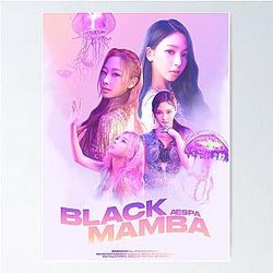 aespa 'Black Mamba' POSTER Poster