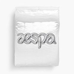 aespa - Logo Series 7th version - MY WORLD Duvet Cover