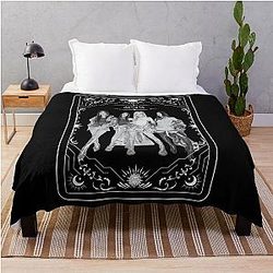 Tarot aespa Supernova Throw Blanket
