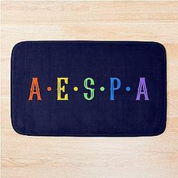 Aespa colorful Bath Mat